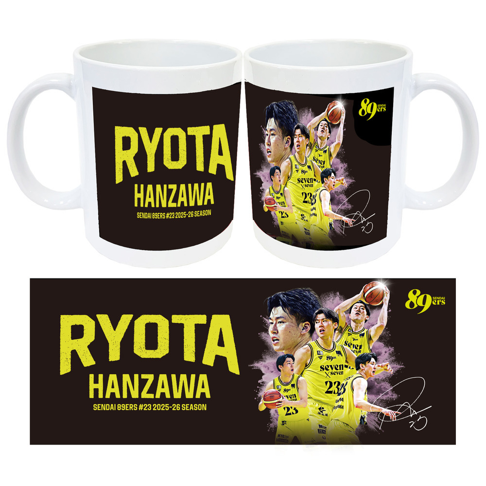 【受注販売】【MyPLAYER COLLECTION 2025-26】マグカップ #23 半澤凌太 詳細画像 #23 半澤 凌太 1